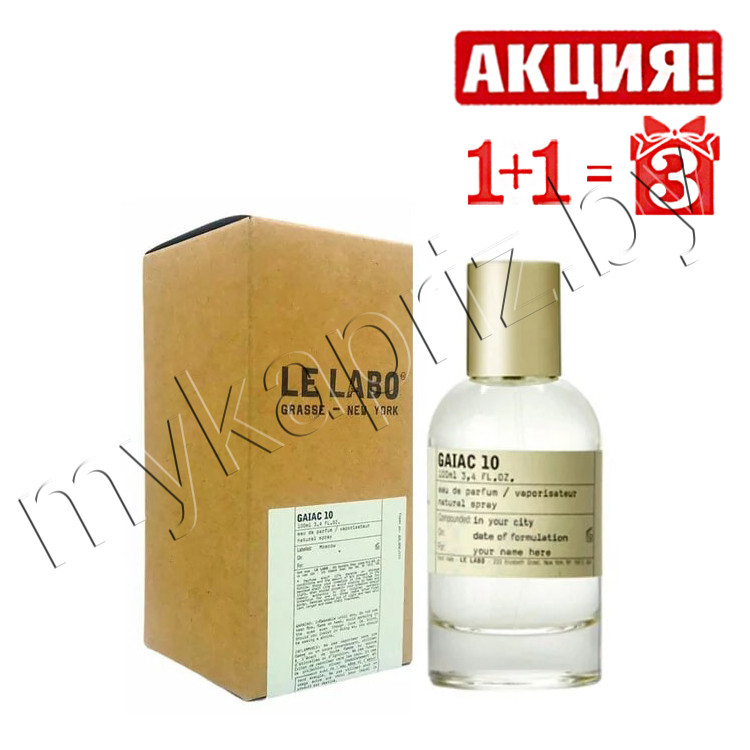 Унисекс парфюмированная вода Le Labo Gaiac 10 edp 100ml