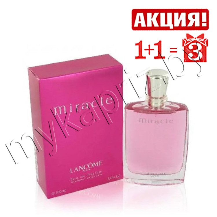 Женская парфюмированная вода Lancome Miracle Eau De Parfum 100ml - фото 1 - id-p68920758