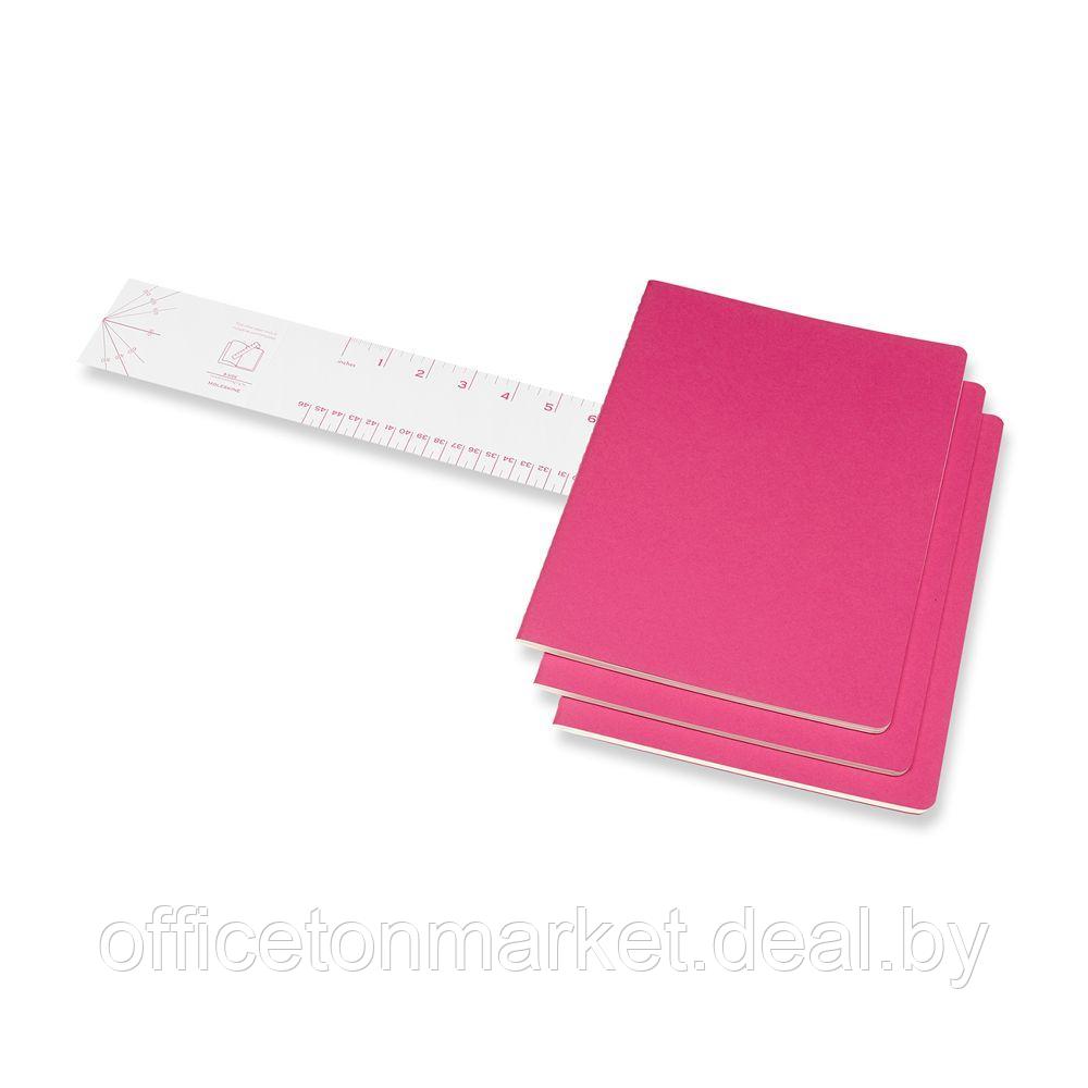 Блокнот "Cahier Journal Xlarge", А4, 190x250 мм, 60 л, 3 шт, розовый неон - фото 3 - id-p212670554
