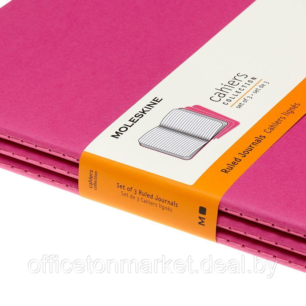 Блокнот "Cahier Journal Xlarge", А4, 190x250 мм, 60 л, 3 шт, розовый неон - фото 5 - id-p212670554