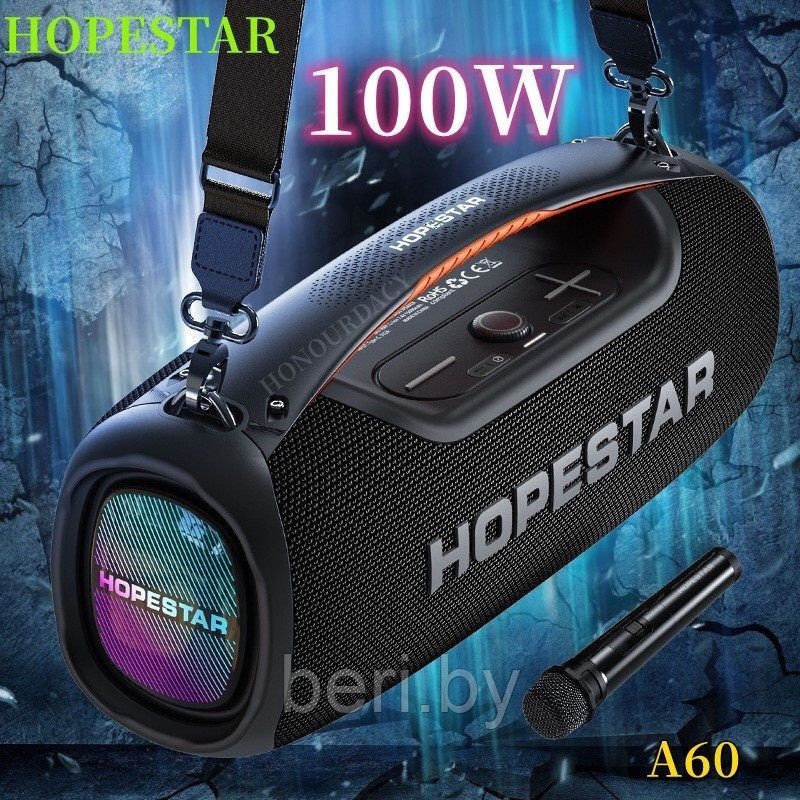 Портативная Bluetooth колонка Hopestar A60, разные цвета