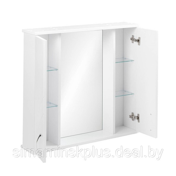 Зеркало-шкаф для ванной комнаты "Вирджиния 75", 15 х 75 х 70 см - фото 2 - id-p222526771