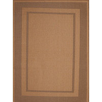 Ковёр-циновка прямоугольный 9198, размер 140х200 см, цвет gold/brown