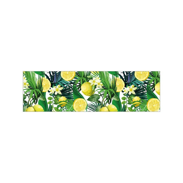 Текстильная корзина «Лимоны и тропики» для хранения вещей и игрушек, 27 л. - фото 2 - id-p222526685