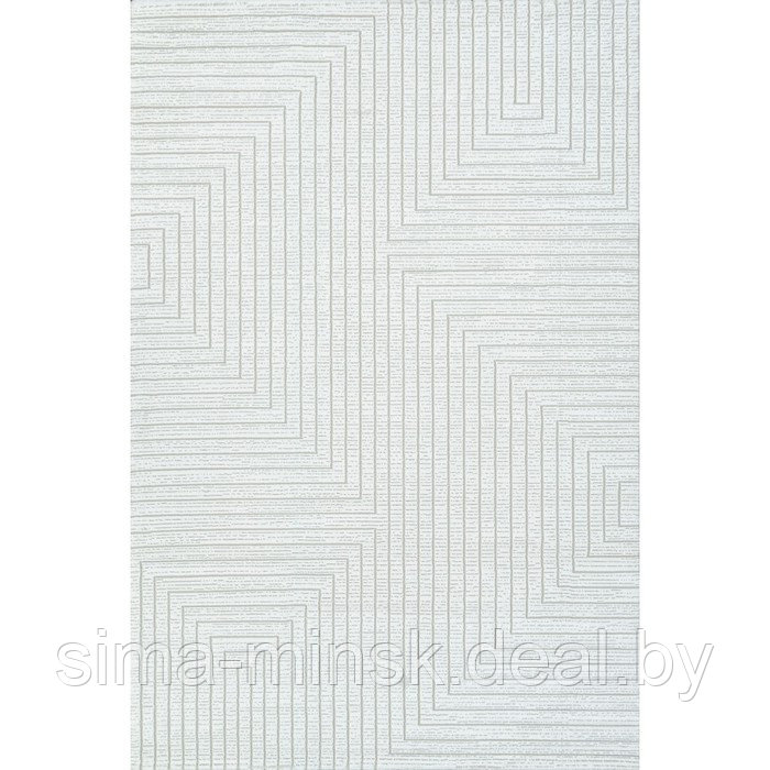 Ковёр прямоугольный Sirocco e256ac, размер 160x230 см, цвет white-beige - фото 1 - id-p222528015