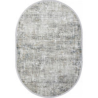 Ковёр овальный Lorenzo a047aj, размер 80x150 см, цвет grey-blue