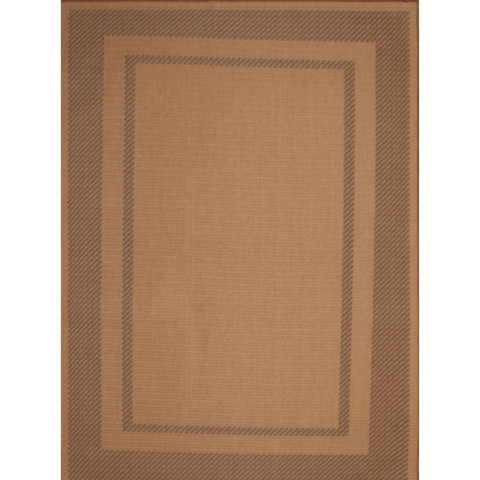 Ковёр-циновка прямоугольный 9198, размер 100х200 см, цвет gold/brown - фото 1 - id-p222525920
