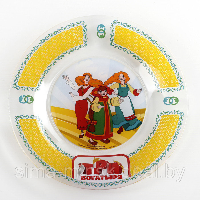 Набор посуды детский "Три богатыря. Царевны" - фото 2 - id-p222528273