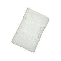 Махровое полотенце для лица 50х90 молочное TWO DOLPHINS A184/50