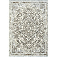 Ковёр прямоугольный Pompei n2044a, размер 80x150 см, цвет cream-cream