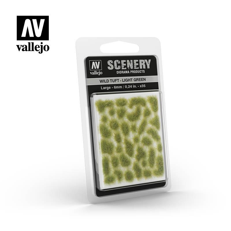 Модельная трава светло-зеленая, пучок 6мм, Vallejo - фото 2 - id-p222528319