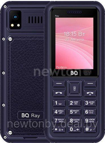 Кнопочный телефон BQ-Mobile BQ-2454 Ray (темно-синий) - фото 1 - id-p222528318