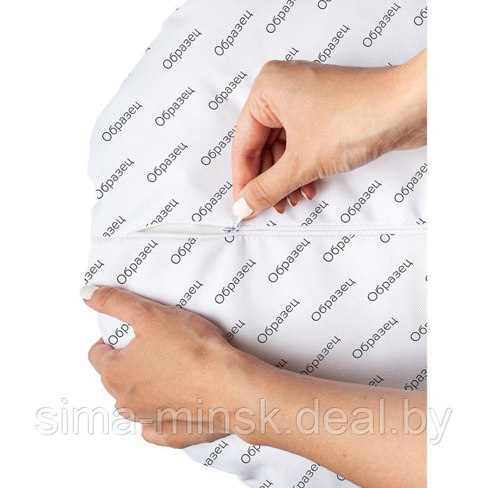 Декоративная подушка сидушка на пол, размер 52x52 см - фото 6 - id-p222528578