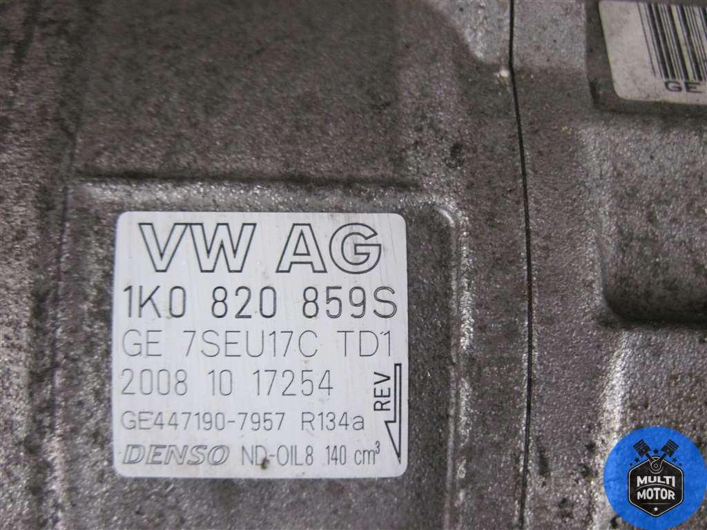 Компрессор кондиционера Volkswagen Touran (2003-2010) 1.9 TDi BLS - 105 Лс 2007 г. - фото 2 - id-p222528063
