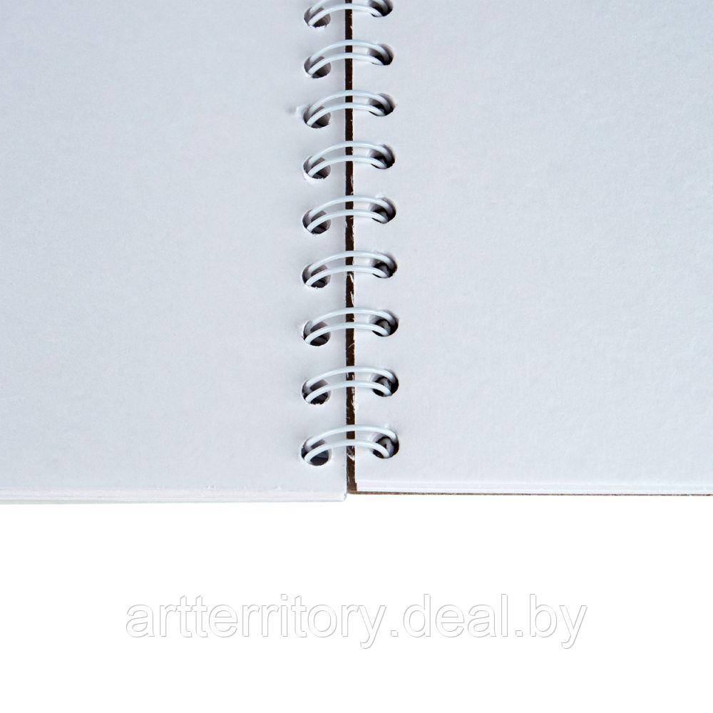 Скетчбук на пружине для акварели 20 листов, А5, 200 г/м2, "Я-Художник!" - фото 4 - id-p222532426