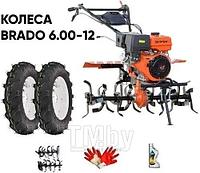 Культиватор SKIPER SP-1400S + колеса BRADO 6.00-12 (комплект)