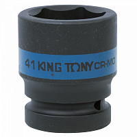 KING TONY 853541M KING TONY Головка торцевая ударная шестигранная 1", 41 мм - фото 1 - id-p222443923
