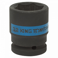 KING TONY 653532M KING TONY Головка торцевая ударная шестигранная 3/4", 32 мм