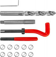 Thorvik TRIS12125 TRIS12125 Набор для восстановления резьбы M12x1.25, 15 предметов