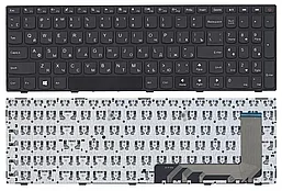 Клавиатура для ноутбука Lenovo IdeaPad 110-15ISK, 110-17ACL, черная с рамкой