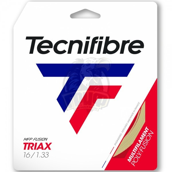 Струна теннисная Tecnifibre Triax 1.33/12 м (натуральный) (арт. 01GTR133XN) - фото 1 - id-p222536331