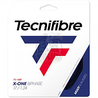 Струна теннисная Tecnifibre X-One Biphase 1.30/12 м (черный) (арт. 01GXO130XB)