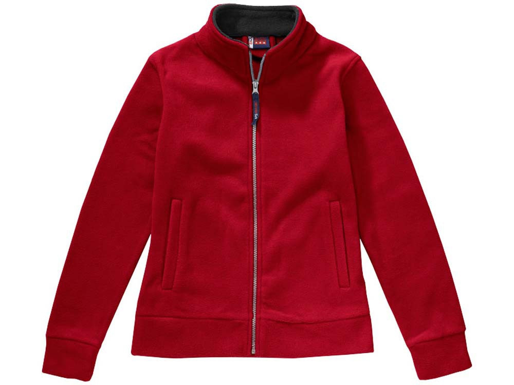 Куртка флисовая Nashville женская, красный/пепельно-серый - фото 10 - id-p222536790