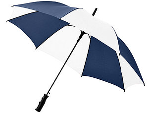Зонт Barry 23 полуавтоматический, темно-синий/белый, фото 2