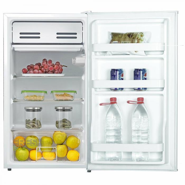 Маленький холодильник с морозильников однокамерный минихолодильник для напитков БИРЮСА 95 белый - фото 3 - id-p222536763