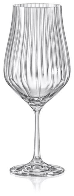 CRYSTALEX CR550101TO Набор бокалов для вина TULIPA OPTIC 6шт 550мл - фото 3 - id-p222536769