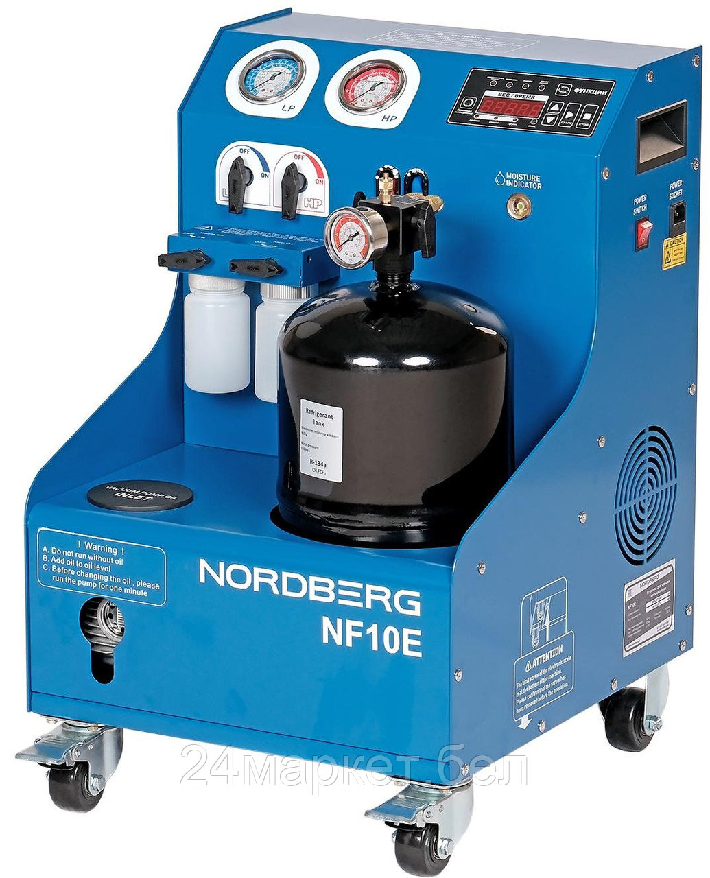 NORDBERG NF10E NORDBERG УСТАНОВКА NF10E полуавтомат для заправки автомобильных кондиционеров - фото 1 - id-p222444258