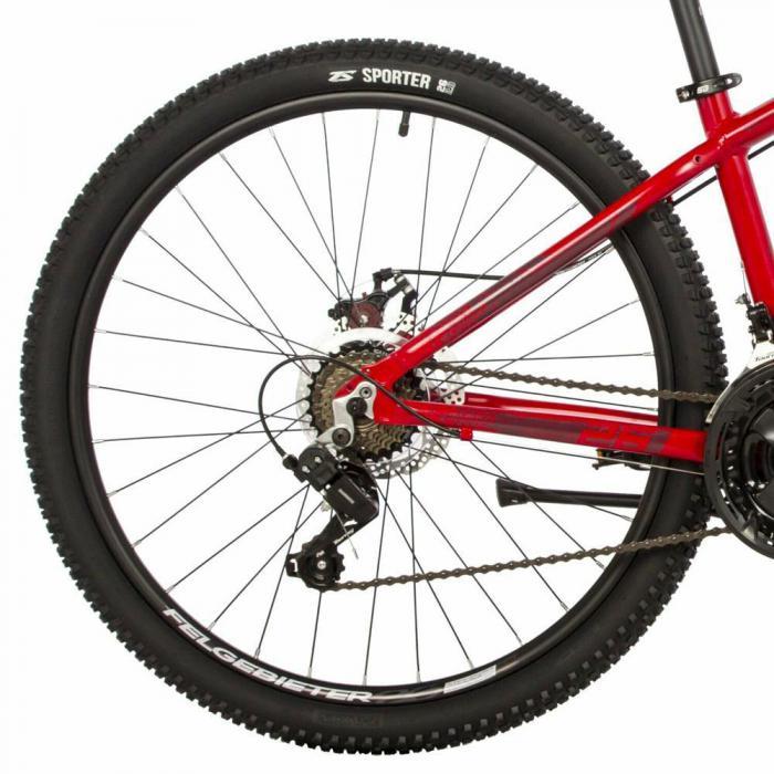 Горный велосипед 26 дюймов взрослый мужской скоростной алюминиевый легкий STINGER 26AHD.ELEMEVO.18RD3 красный - фото 5 - id-p222537050