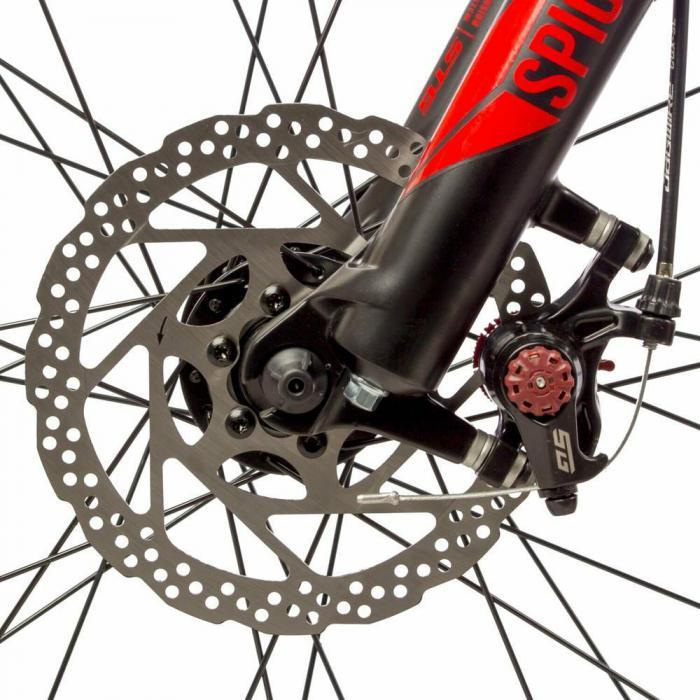 Горный велосипед 26 дюймов взрослый мужской скоростной алюминиевый легкий STINGER 26AHD.ELEMEVO.18RD3 красный - фото 8 - id-p222537050