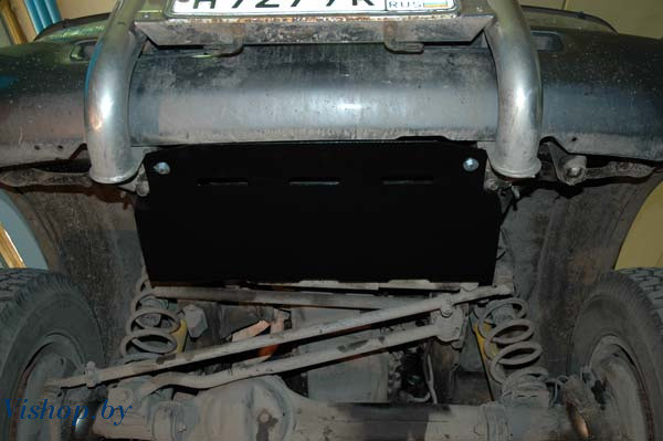 Защита рулевой тяги Toyota Land Cruiser 80 V-все - фото 1 - id-p222538154