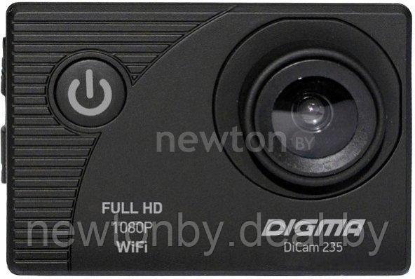 Экшен-камера Digma DiCam 235 (черный) - фото 1 - id-p222539304