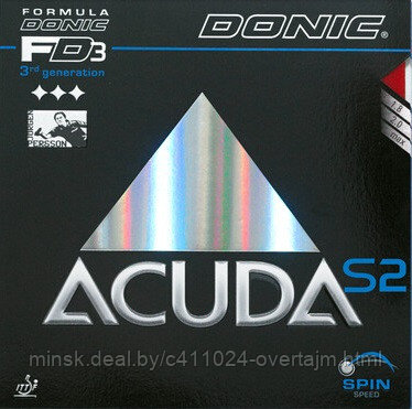 Накладка Donic Acuda S2,  2.0,  Черный