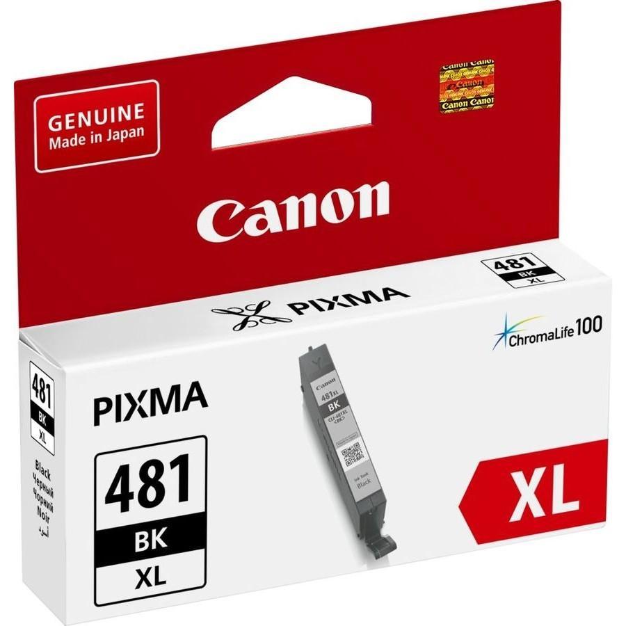 Canon CLI-481XL BK 2047C001 Картридж для PIXMA TS6140/TS8140TS/TS9140/TR7540/TR8540, 2280 стр. чёрный - фото 1 - id-p212699631