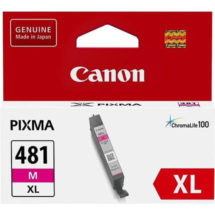 Canon CLI-481XL M 2045C001 Картридж для PIXMA TS6140/TS8140TS/TS9140/TR7540/TR8540, 466 стр. пурпурный, фото 2