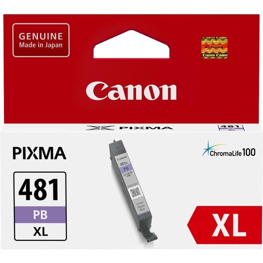 Canon CLI-481XL PB 2048C001 Картридж для PIXMA TS6140/TS8140TS/TS9140/TR7540/TR8540, фото голубой - фото 1 - id-p212699633
