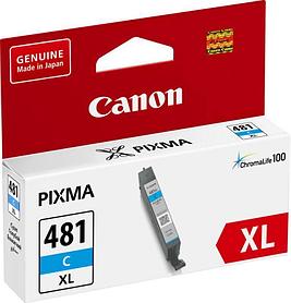 Canon CLI-481XL С 2044C001 Картридж для PIXMA TS6140/TS8140TS/TS9140/TR7540/TR8540, 519 стр. голубой