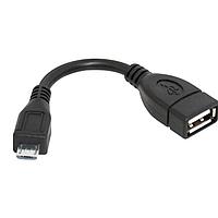 Defender Переходник USB OTG microUSB(M)-USB(F), 8см (87300)