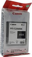 Canon PFI-120MBK 2884C001 Картридж для TM-200/TM-205/TM-300/TM-305, 130 мл. матовый чёрный (GJ)
