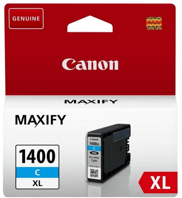 Canon PGI-1400XL C Картридж струйный для MAXIFY МВ2040 и МВ2340, голубой, 900 стр. (GQ) - фото 1 - id-p213416114
