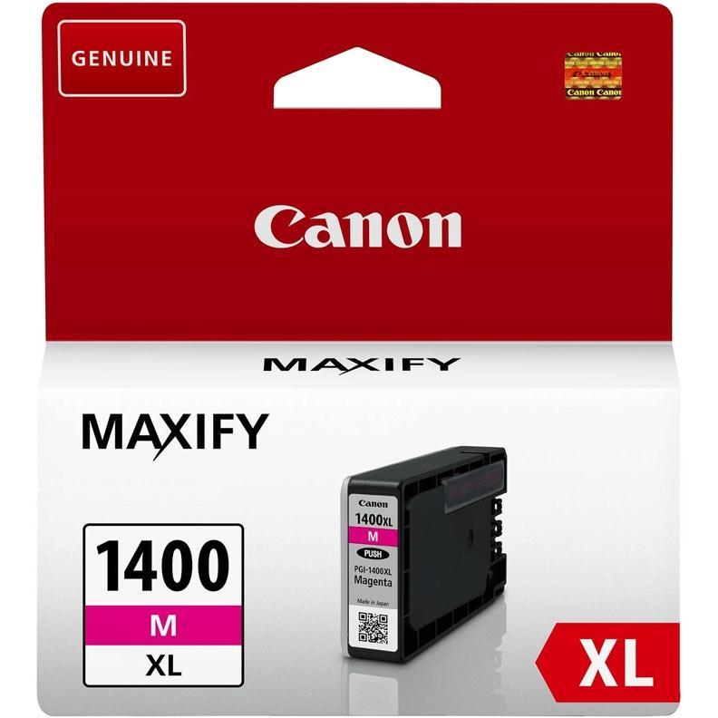 Canon PGI-1400XL M Картридж струйный для MAXIFY МВ2040 и МВ2340, пурпурный, 900 стр. (GQ) - фото 1 - id-p213416113