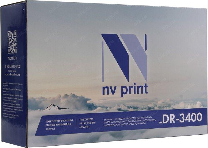 Барабан NV-Print DR-3400 для Brother HL-L5000D/5100/5200/6250/6300/6400/5500/6600/5700/5750/6800 - фото 1 - id-p212548635