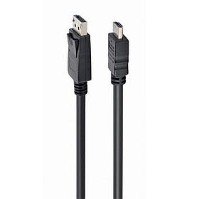 Cablexpert CC-DP-HDMI-1M Кабель-переходник DisplayPort (M) - HDMI (M) 1м