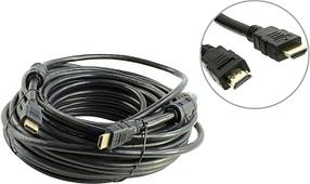 AOpen ACG511D-20м Кабель HDMI to HDMI (19M -19M) 20м 2 фильтра ver1.4