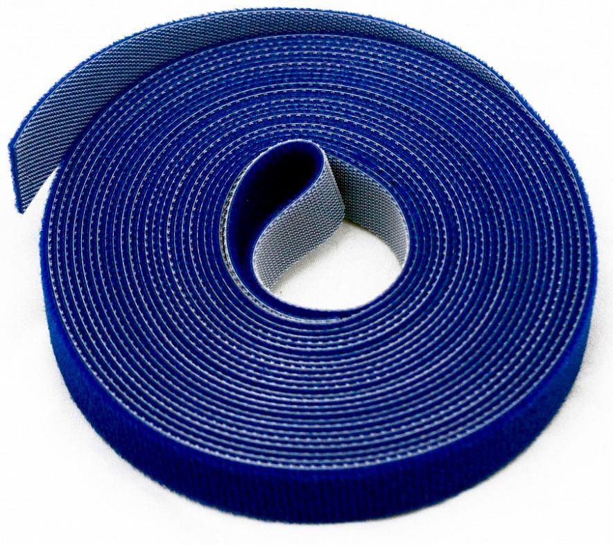Hyperline WASNR-5x9-BL Лента (липучка) в рулоне, ширина 9 мм, длина 5 м, синяя - фото 1 - id-p203909021