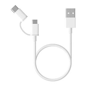 Xiaomi SJV4083TY Кабель-переходник USB AM-- micro-B + USB-C M 0.3 м