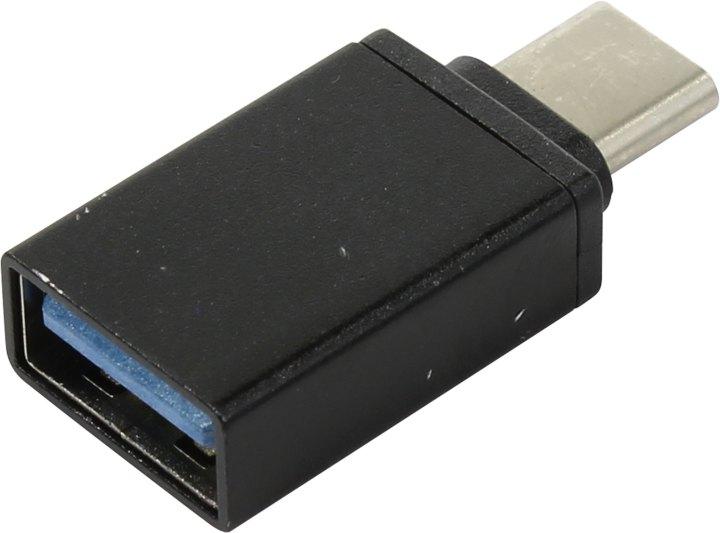 KS-is KS-296 Black Переходник USB3.0 AF-- USB-C M OTG - фото 1 - id-p212700980